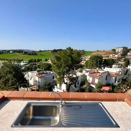 M324 - Marcelli, Delizioso Trilocale Con Terrazzo Panoramico * Marcelli
